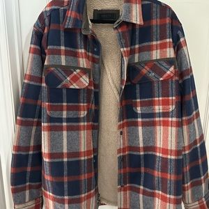 Grizzly DKOTA XL SHERPA-LINED FLANNEL